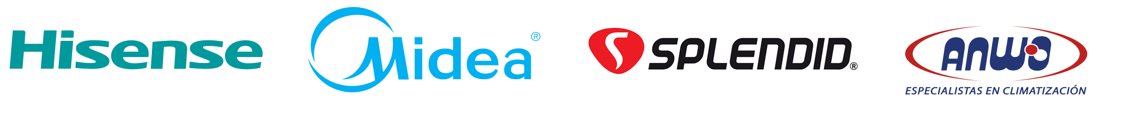 ANWO, Hisense, Midea, Splendid